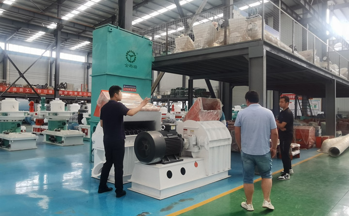 江蘇客戶端午考察木屑制粒機(jī).jpg 江蘇客戶端午考察木屑制粒機(jī).jpg